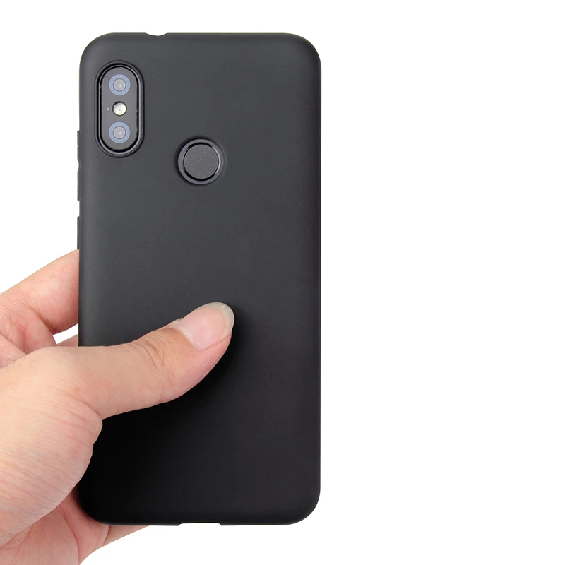 HOECOGE одноцветные Чехлы для мобильных телефонов Xiaomi Redmi 6 Pro TPU Защитный чехол 6A Coque