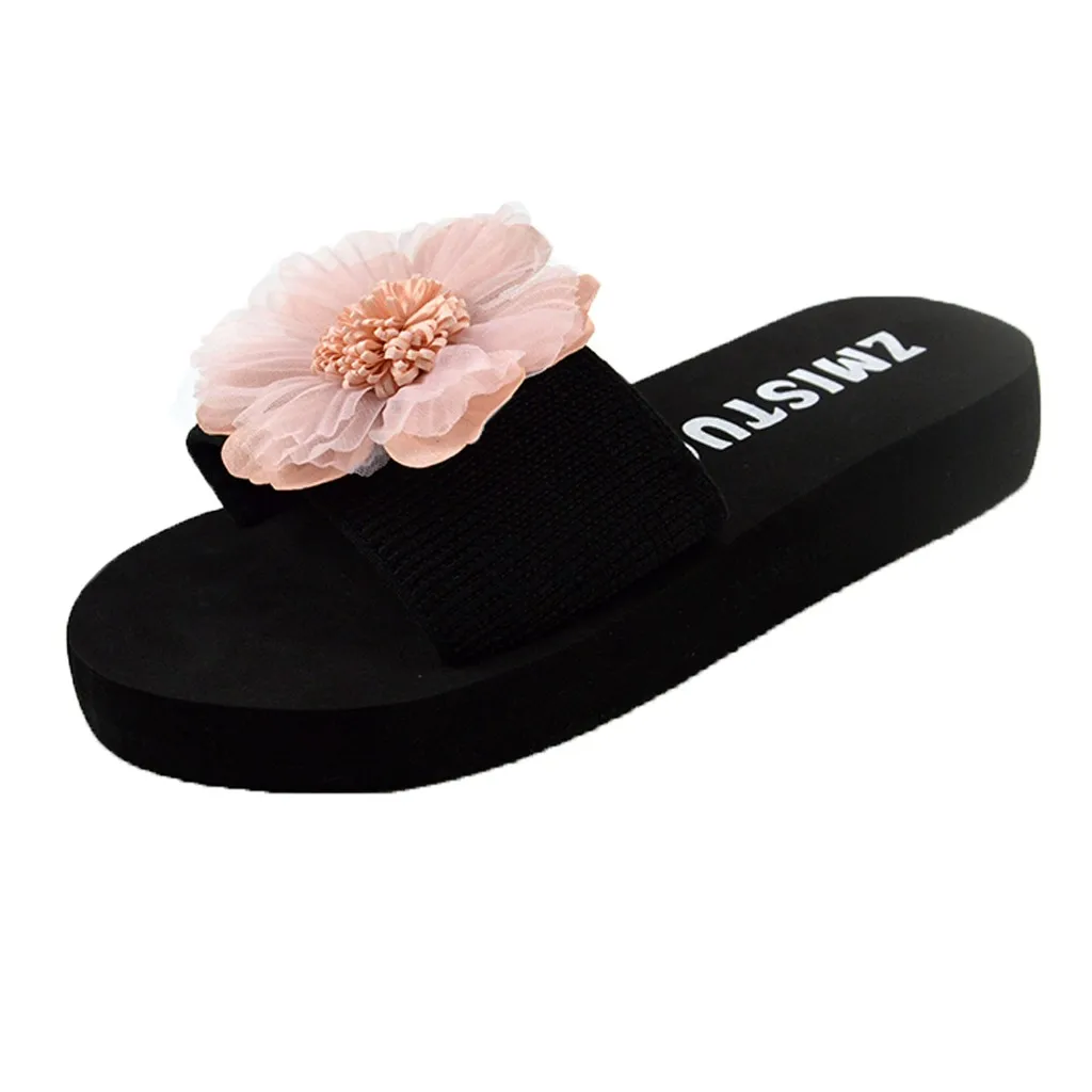 SAGACE/повседневная женская обувь на танкетке с цветочным рисунком в богемном стиле