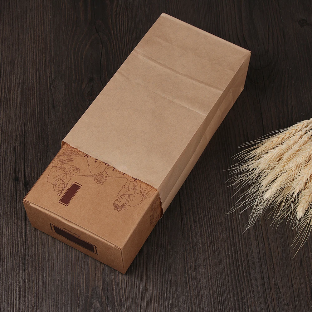 10 шт. упаковка для выпечки Свадебный хлеб еда крафт бумажные пакеты Подарочный