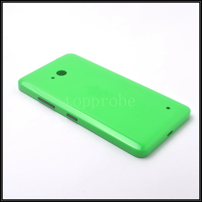 green Подлинный задний корпус для Nokia 640 Задняя крышка батареи для Microsoft lumia 640 задняя крышка чехол с 1х экранной пленкой бесплатно - Цвет: green