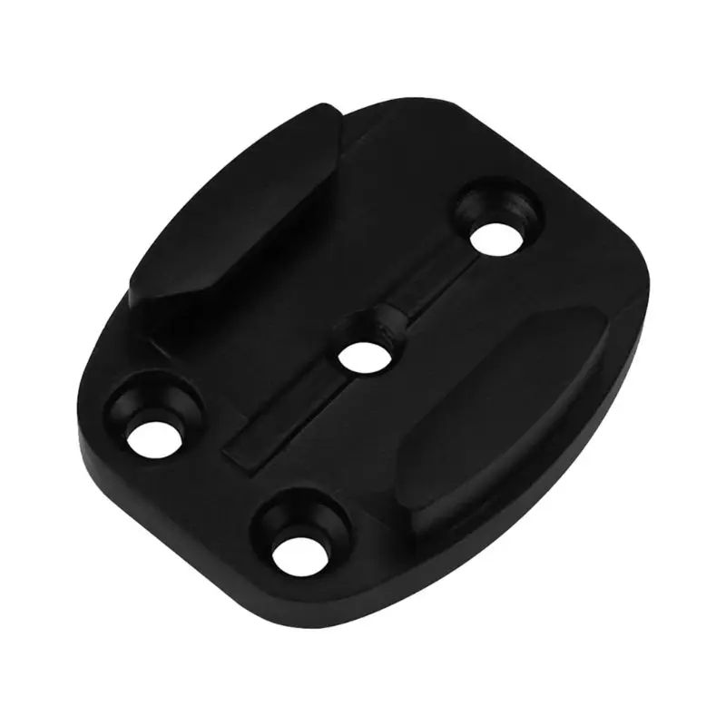 Черный адаптер для крепления штатива из алюминиевого сплава с ЧПУ всех экшн