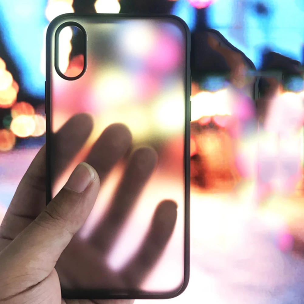 Matte Phone Case for Huawei P30 Pro Half Transparent Hard PC Full Cover Back Shell Mate20 Soft TPU Frame Bumper Coque |