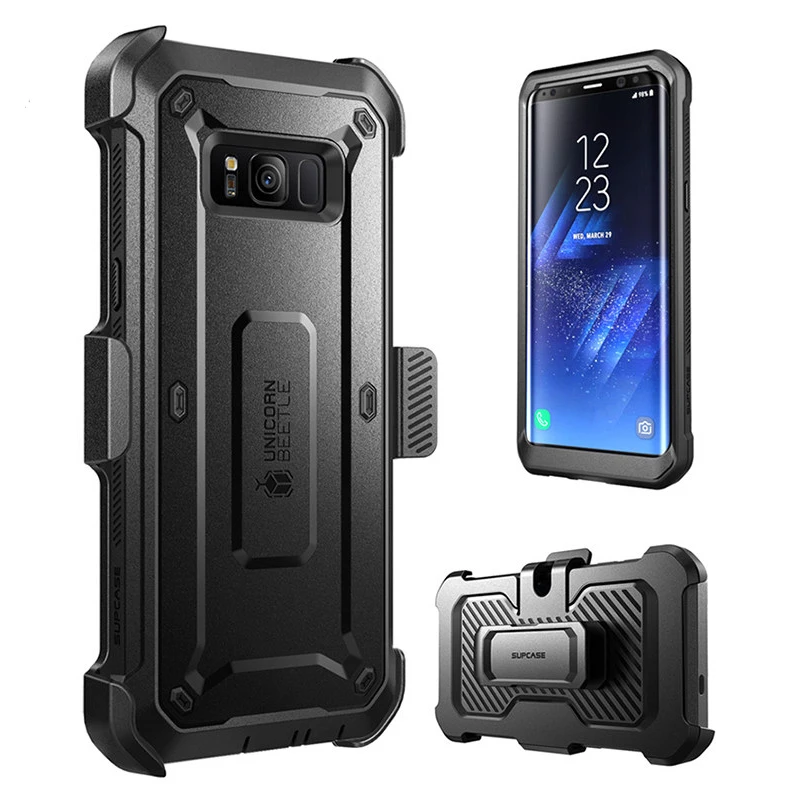 

For Samsung Galaxy S8 Plus Case SUPCASE UB Pro Full-Body Rugged Holster Cover With Built-in Screen Protector Case For Galaxy S8+