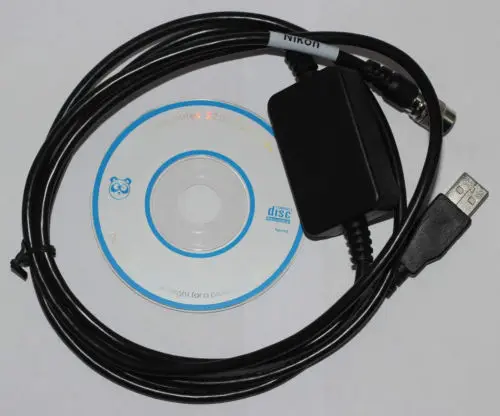 Совершенно USB кабель для загрузки данных для Nikon всего станций DTM-322, NPL-332, win7