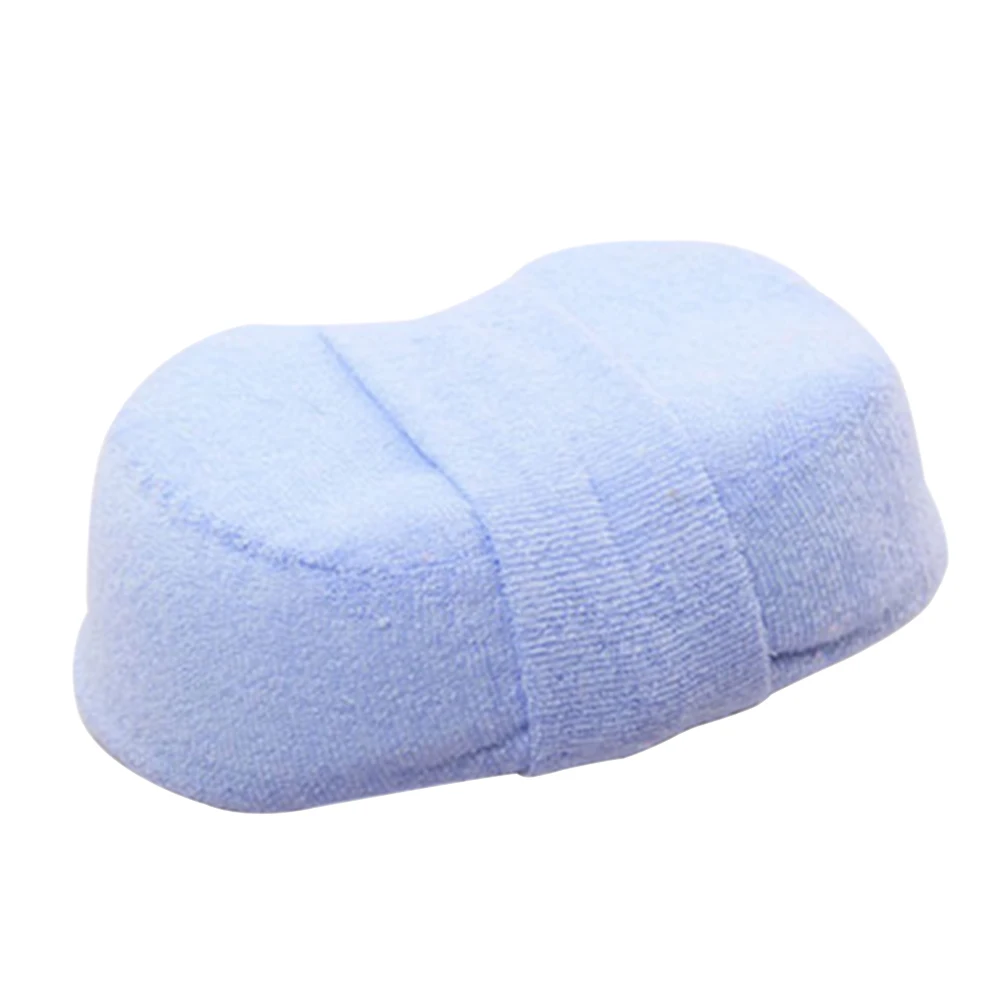 Синий Loofah Массажная мочалка Мочалка для тела щетки для мытья Массажер для душа щетка для спа подушка для мытья тела кожи - Цвет: Синий