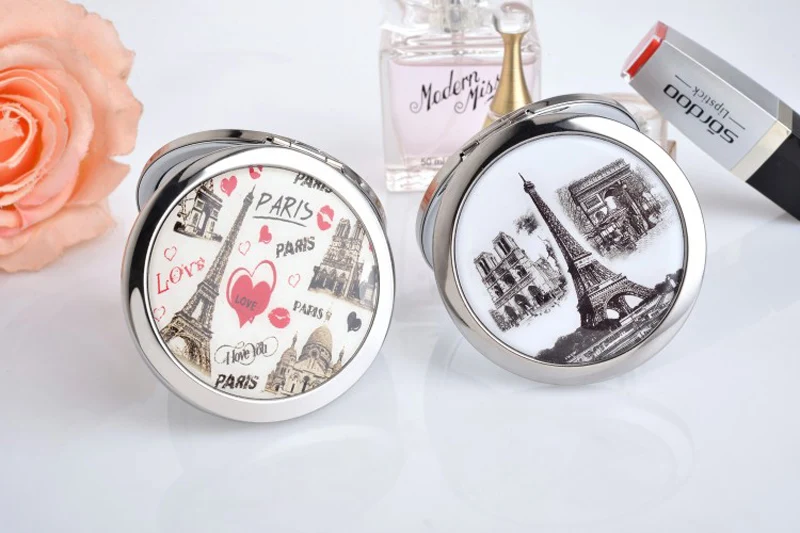 Компактное Карманное мини зеркало для макияжа подарки подружкам невесты на