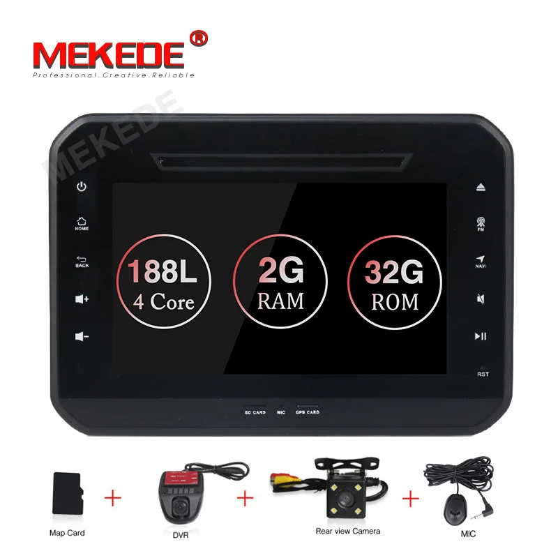 9.1 32G camera DVR MEKEDE Android 9,1 8,1 автомобильный Радио Мультимедиа Видео плеер навигация gps для SUZUKI IGNIS ignis аксессуары седан dvd - Цвет: 9.1 32G camera DVR