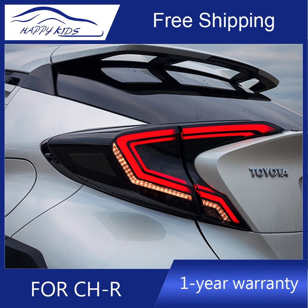 Стайлинга автомобилей задние фонари для Toyota CH-R C-HR ЧР 2017-2018 светодиодные фары