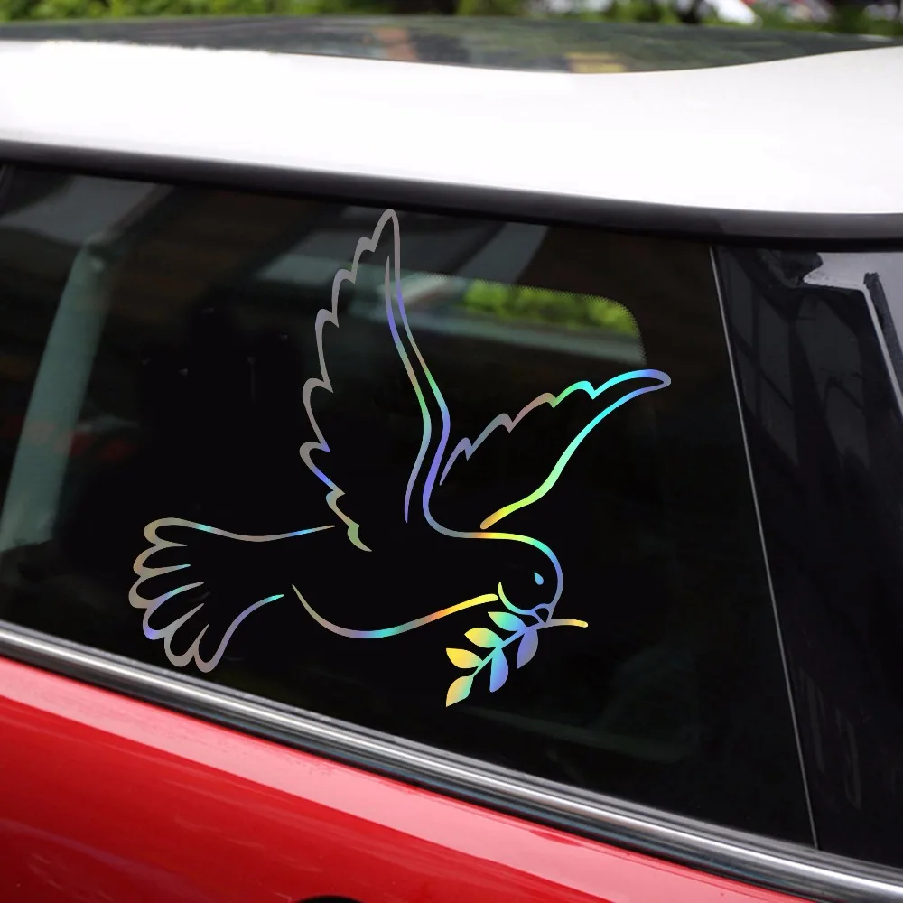 Rylybons привлекательный стикер Dove Peace для автомобиля наклейки мотоцикла кузов