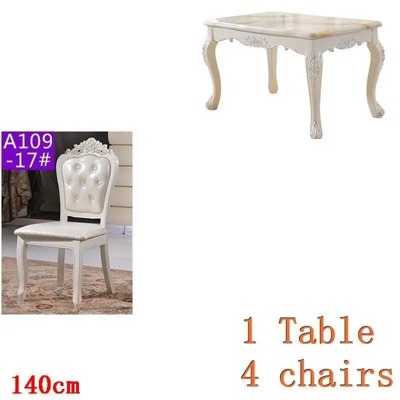 Eet Tafel Dinning Sala Comedor кухня Escrivaninha набор Redonda Pliante Европейское бюро стол Mesa De Jantar стол - Цвет: MODEL I