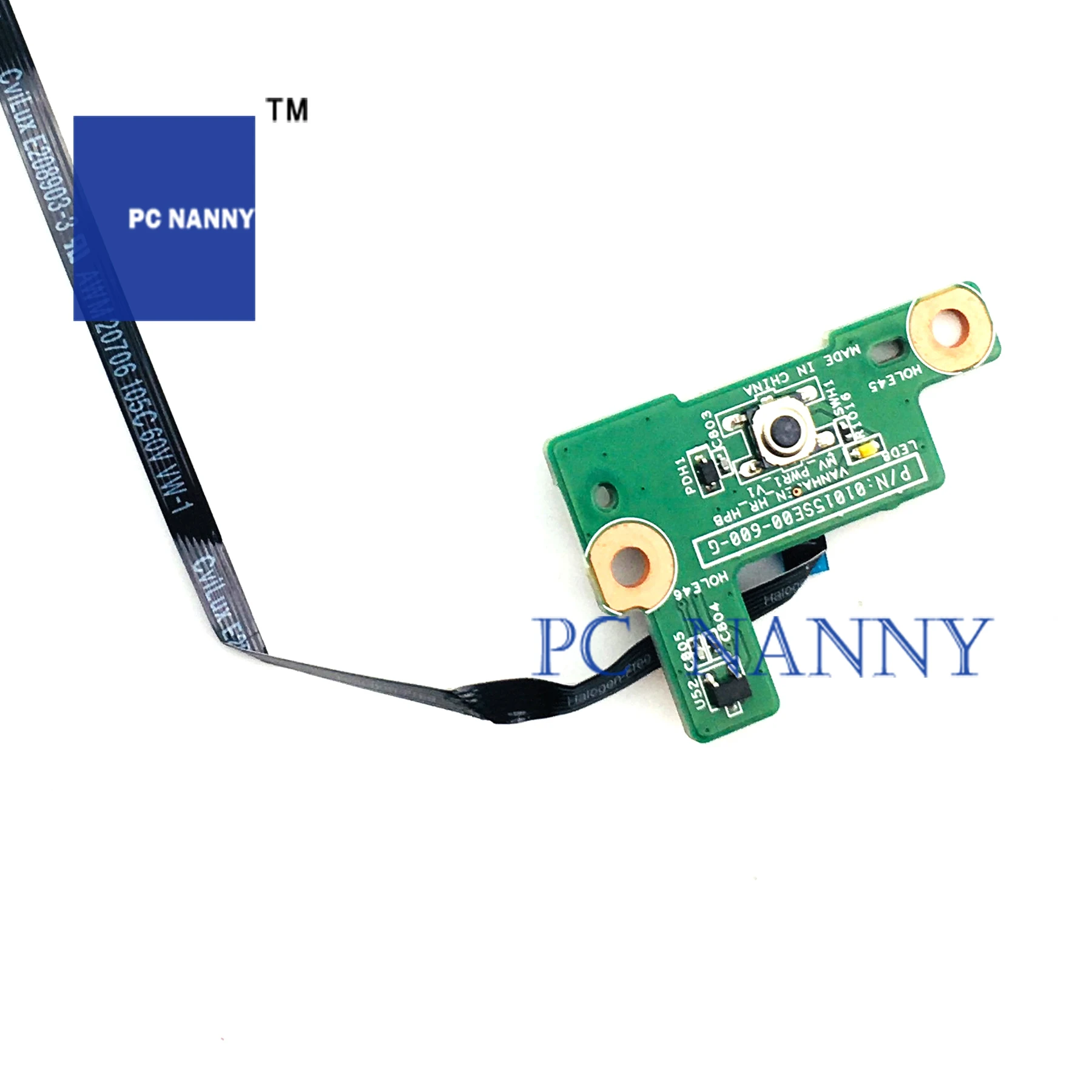 PCNANNY для HP 8560p 8570P 8560W 8570W Кнопка питания доска тест хороший|Компьютерные кабели и
