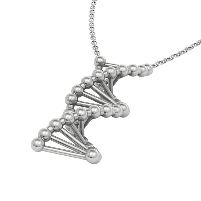 Оптовое ожерелье ndna ювелирные изделия Dna пища биологии подвеска в виде Charm с