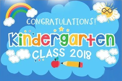 

Graduation School class Rainbow Cloud Sun Blue photography backgrounds Computer print children kids photo backdrop