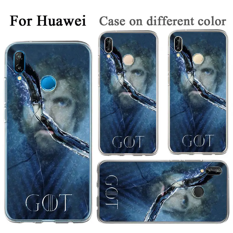 Игра престолов получили силиконовый чехол для телефона для huawei P30 P20 P10 Lite рro Коврики 20 10 Lite рro P9 P8 Lite PSmart мягкий чехол