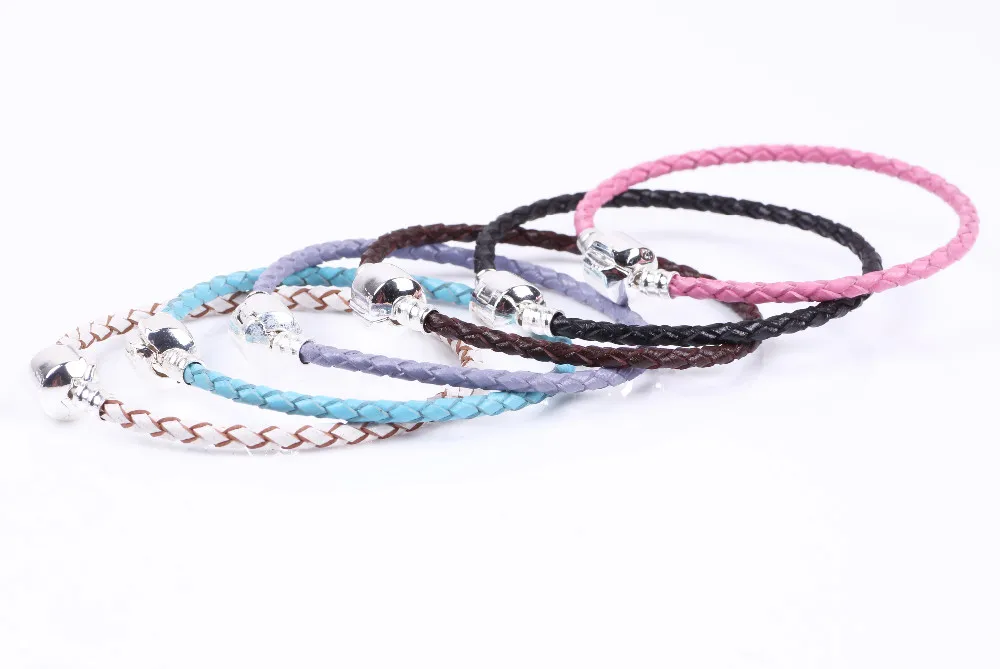 2019 Jewellery European Charms Bracelets For Women Silver Chain Bangles DIY Jewelry Pulseras Fashion Gift | Украшения и