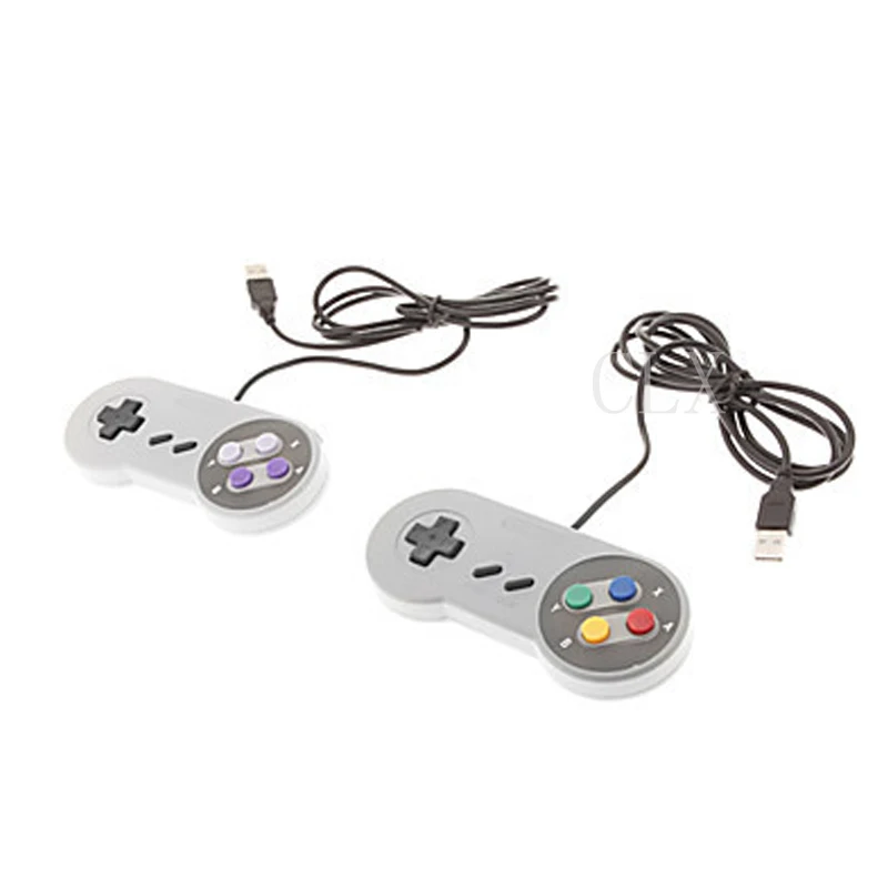 2 шт. USB джойстик для NESPi чехол/искусство + Плюс/WINDOWS/MAC|Аксессуары демонстрационных