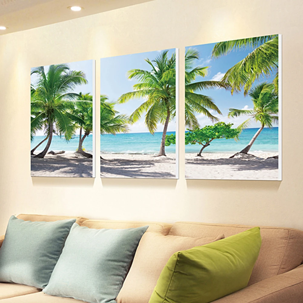 DIY деревянная Картина на холсте рамка для масляной живописи холст печать расписные рамки галерея холст Натяжная планка рождественские украшения для дома