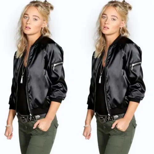 017 зимняя армейская зеленая куртка-бомбер Женская куртка и Женское пальто одежда