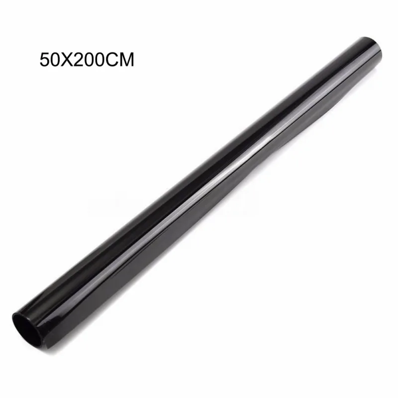 Новинка 50*600 см черная тонированная пленка для окна автомобиля 5% VLT рулон 1 DIY Авто дом Солнечная защита УФ-защита устойчивый к царапинам