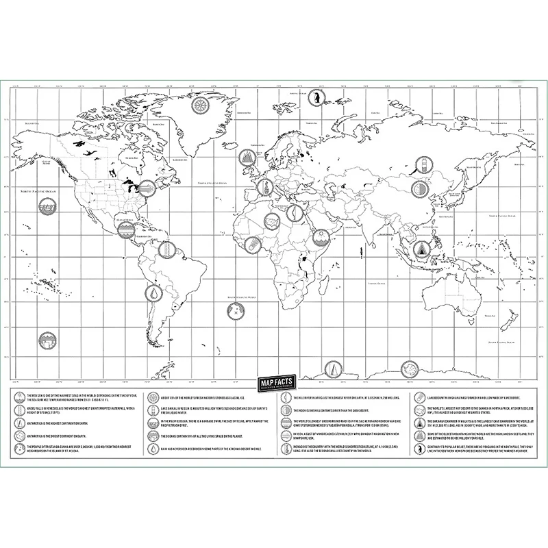 59.5*82.5 см персонализированные черной Сотрите Книги по искусству мира
