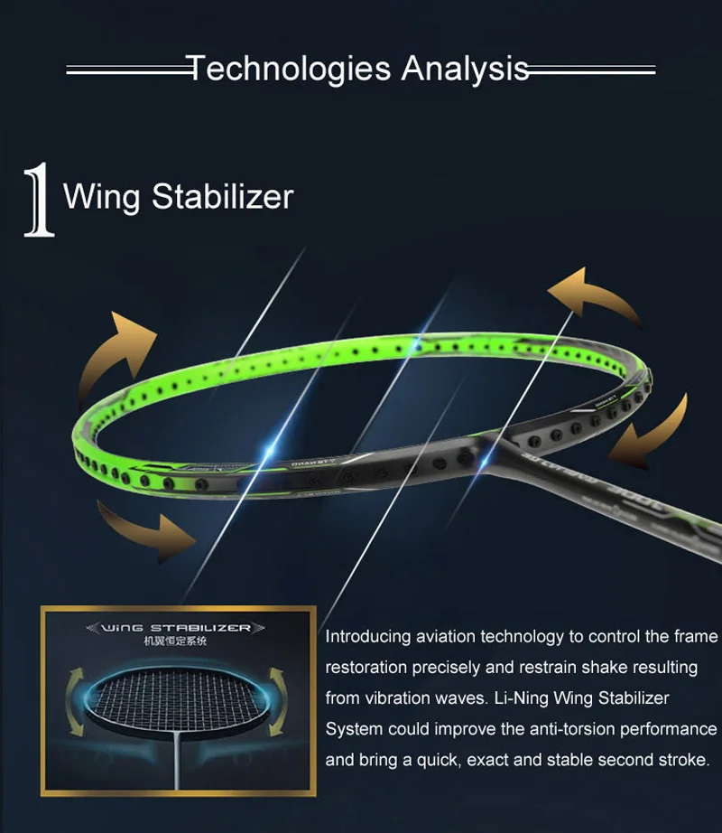 Li-Ning 3D CALIBAR 300/300C ракетка для бадминтона баланс/прочность без струн подкладка Спортивная Одиночная ракетка AYPM404/AYPP014 ZYF308