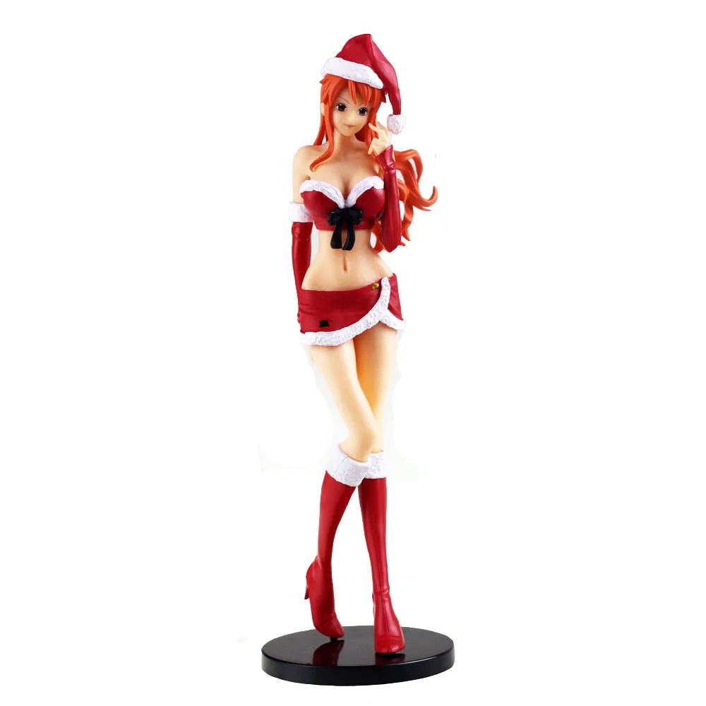Anime Glitter &amp Glamours Red Aami Christmas One Piece Style Figure 25cm/10&quot Free Shipping | Игрушки и хобби