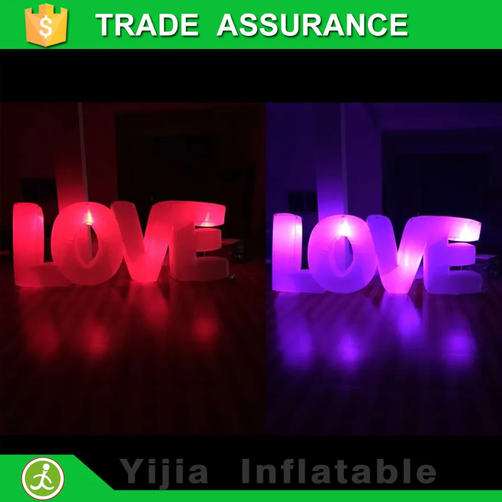

Высококачественные украшения для свадебвечерние с надписью Love lighting