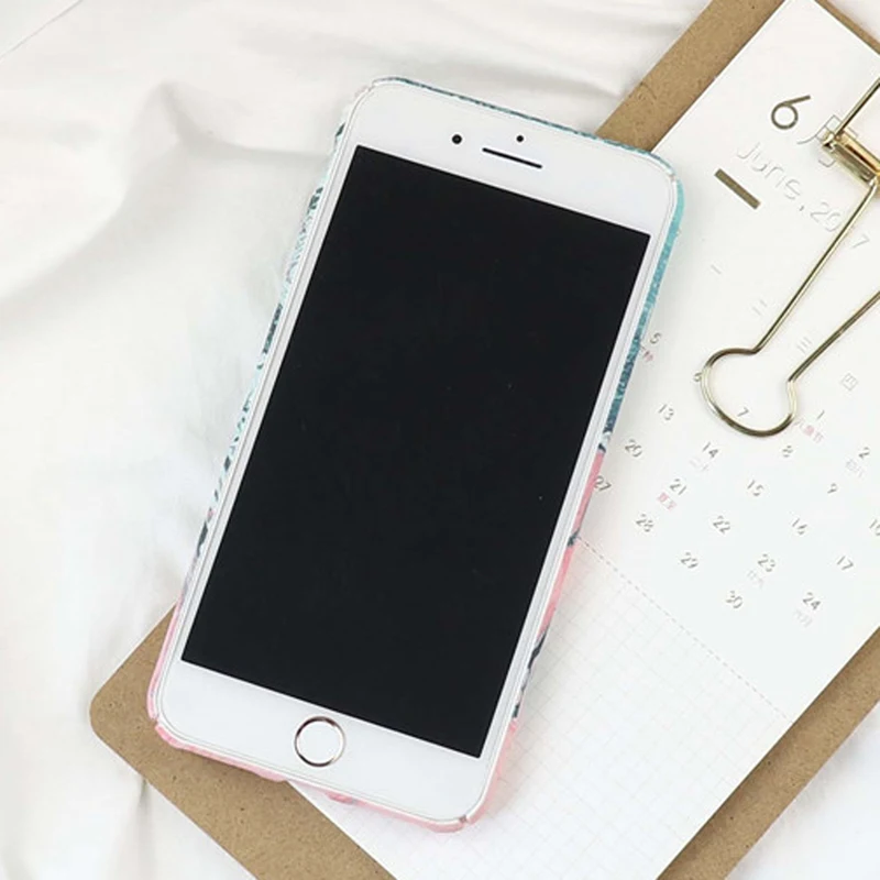 Отсутствие Красочные градиент картина маслом Телефон чехол для iPhone 7 живописи