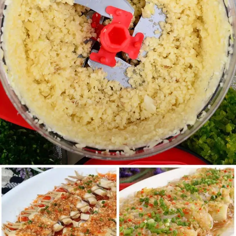 Бытовая ручная мясорубка чесночница резак кухонный комбайн для фруктов овощная мясорубка машина кухонный инструмент