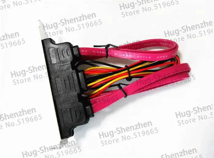 ПК DIY SATA в eSATA с 4Pin IDE Molex блок питания адаптер конвертер карты полный профиль