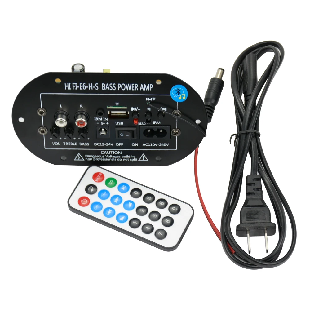 Aiyima Bluetooth Усилители домашние доска USB FM Радио TF декодер DIY автомобильный сабвуфер
