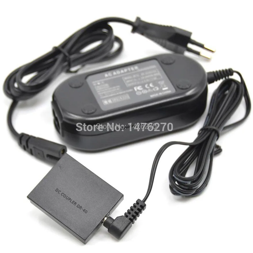

ACK-DC40 AC Power Adapter CA-PS500+DR-40 NB-6LH NB-6L NB6L dummy battery for Canon SD980 SD3500 SD4000 D10 S90 S95 D30 SD1200 IS