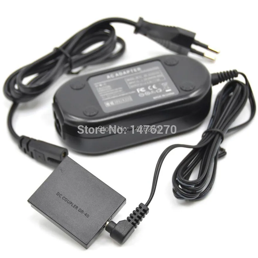 ACK DC40 адаптер питания переменного тока CA PS500 + DR 40 NB 6LH 6L NB6L пустышка батарея для Canon
