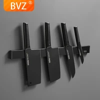 bvz stainless steel magnetic knife holder knife block wall mounted magnet knife holder rack stand for knives
