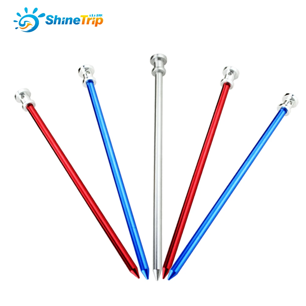 

Tent Nail (50 pcs) 23cm Ultra High-strength Aluminium Alloy Tent Stakes Camping Equipment Tent Peg