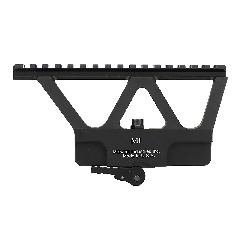 Ohhunt Quick Detach AK Gun Rail Scope Mount Base Picatinny боковая рейка для AK 47 AK 74 черный загар