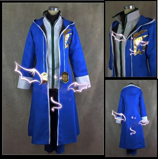 Новый аниме Сказочный хвост джеллал Фернандес Косплей Костюм Бесплатная