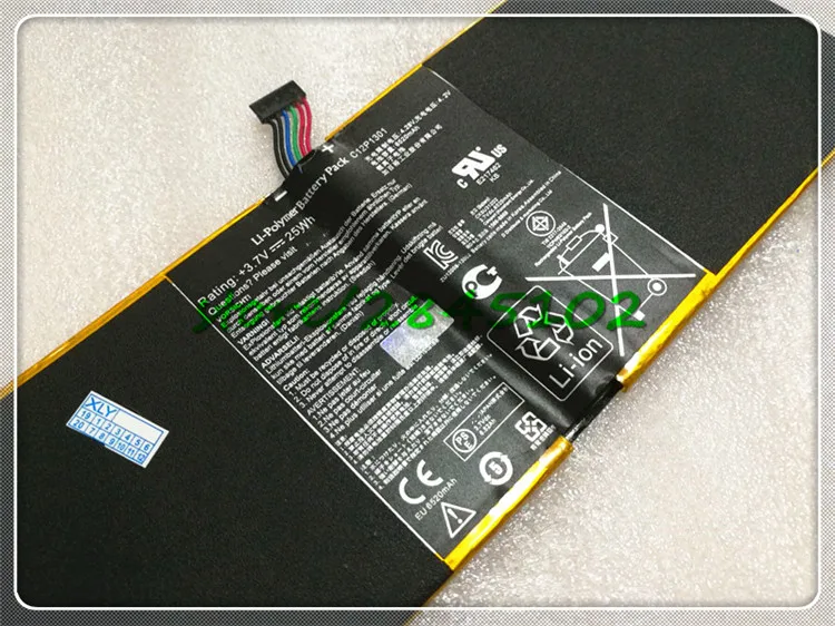 GYIYGY Аккумулятор для ноутбука Asus MemoPad 10 1 &quotC12P1301 MEMO PAD K00A (ME302C) 3 7 V 25Wh|Аккумуляторы