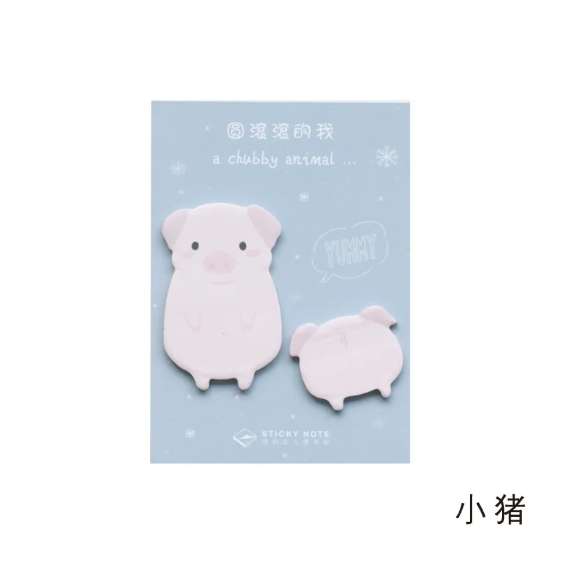 

Kawaii a chubby animal Panda Memo Pad Paper Stickers Note For Kids Gift Korean Stationery Office School Supplies