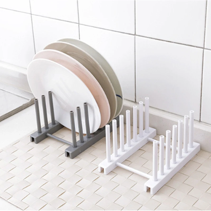 Сушилка для тарелок Пластиковая Полка слива посуды полка хранения готовки