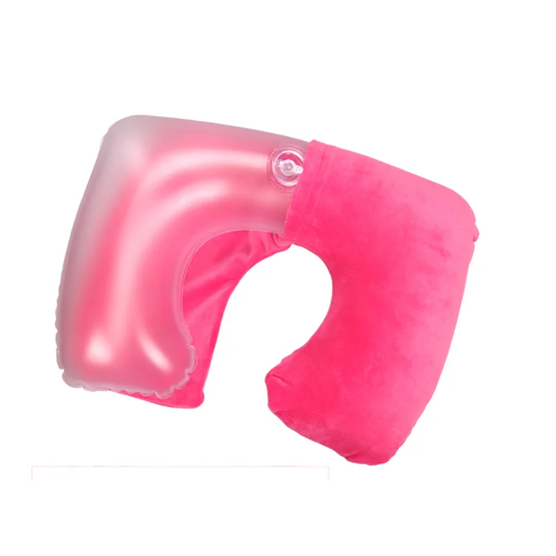 CR 5 цветов Съемная наружная u образная подушка для путешествий воздушная надувная