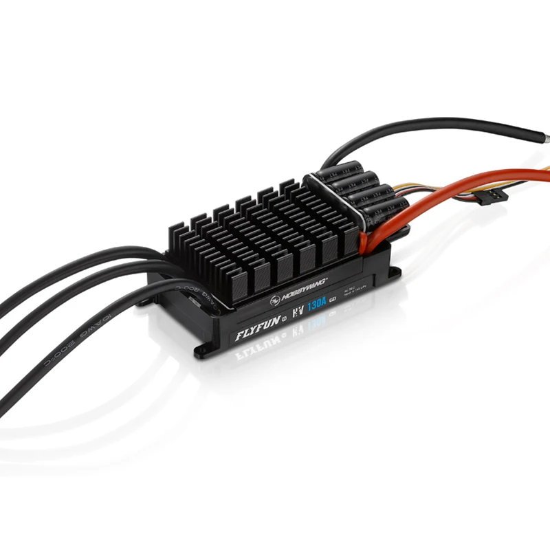 

FATJAY Hobbywing FlyFun V5 130A контроллер скорости бесщеточный ESC 3-6S Lipo с функцией DEO для радиоуправляемого летательного аппарата квадрокоптера