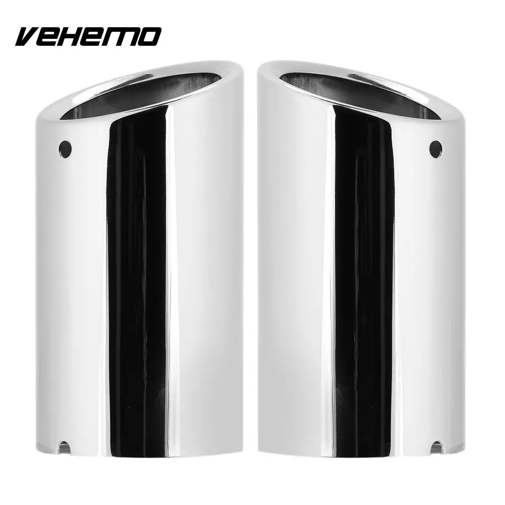 Vehemo Chrome Выход воздуха трубы сзади глушитель Запчасти выхлопных газов