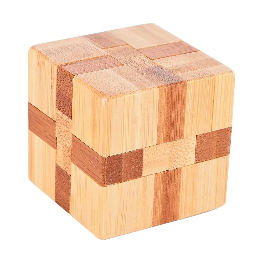 LeadingStar cubo magico Cube Lock Logic Puzzle Burr Puzzles Brain Teaser Intellectual Removing Assembling Toy zk15 | Игрушки и хобби