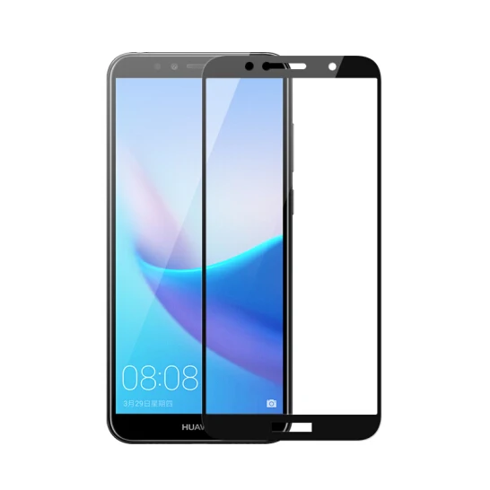 3D полное покрытие 9H закаленное стекло для Huawei Y6 2017 2018 2019 pro Защитное