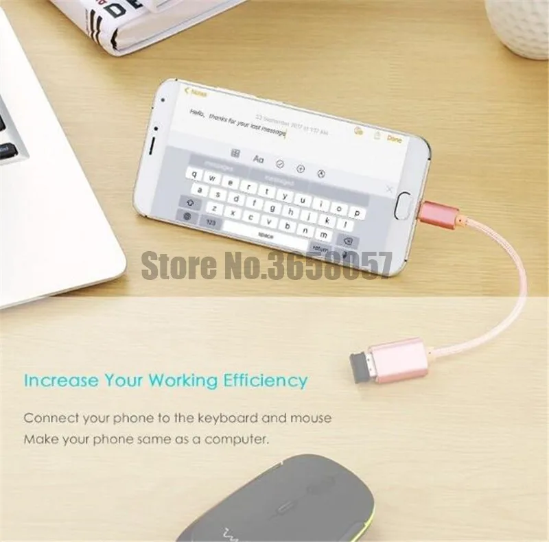 Preise 1000pcs Geflochtene Nylon Typ C USB 3,1 Männlichen Zu OTG Typ-A Buchse Adapter Kabel Für Samsung S8 S9 Android Tablet