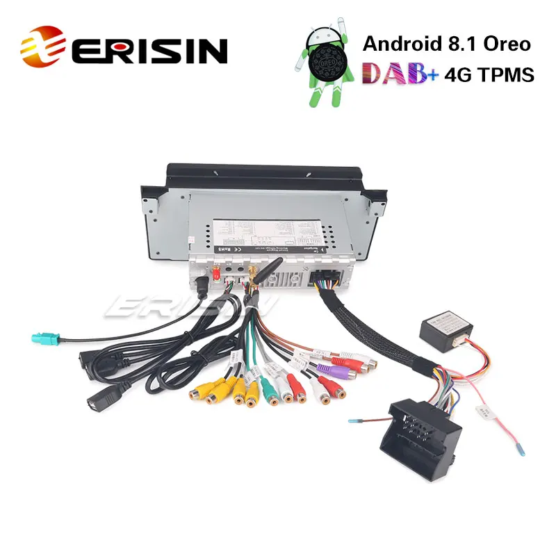 Erisin ES8296B 9 &quotDAB + 4G система контроля давления в шинах DVR Android 8 1 автомобиль радио gps