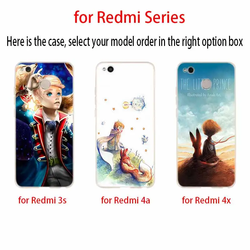Мягкий чехол The little prince Rose fox для Xiaomi Redmi 9A 8A 7A Note 10 9 8 7 Pro Max 10S 9S 8T роскошный