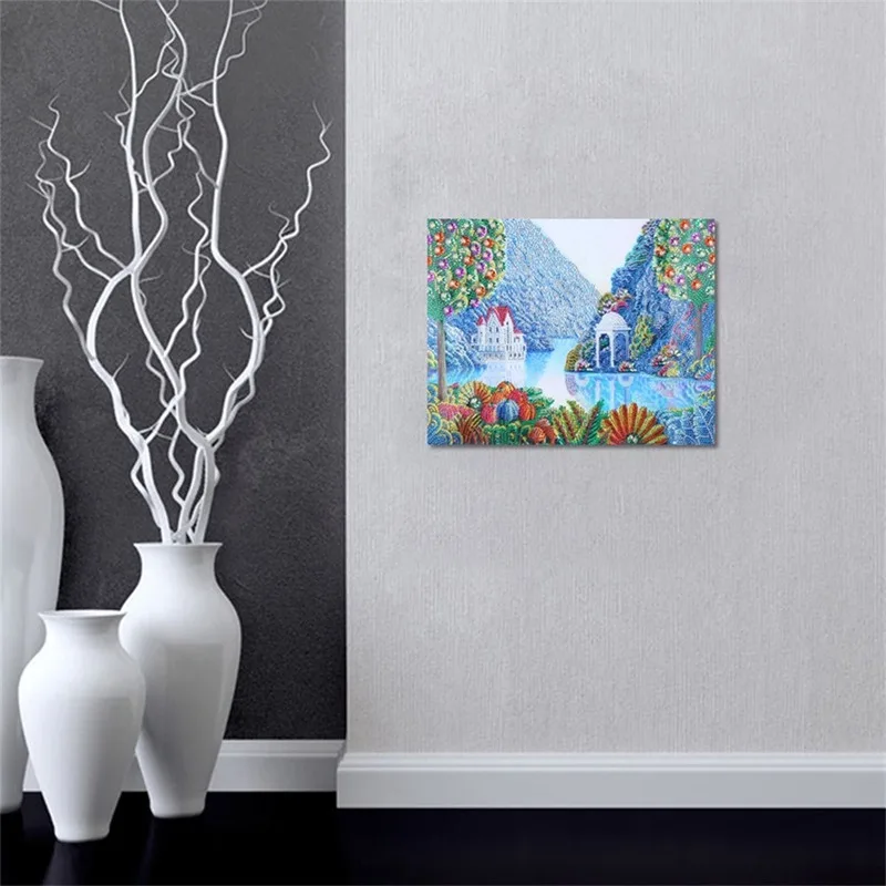 5D Сделай Сам Алмазная вышивка алмазная живопись горный хрусталь Вышивка природа