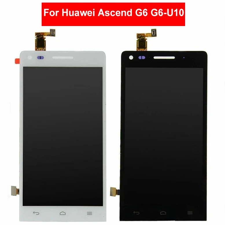 Для huawei Ascend G6 U10 P7 Мини ЖК дисплей сенсорный экран дигитайзер для сборка|Экраны